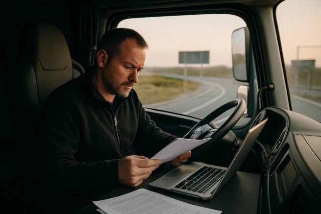 Zaświadczenie A1 dla kierowcy z działalnością gospodarczą
