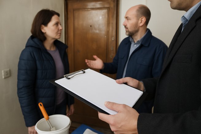Wspólne drzwi wejściowe we wspólnocie – kto decyduje i kto płaci?
