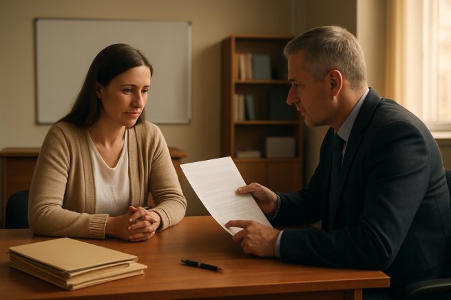Kara upomnienia dla nauczyciela za niewykonanie polecenia
