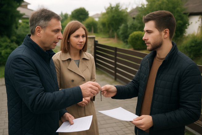 Sprzedaż udziału w działce z umową quoad usum