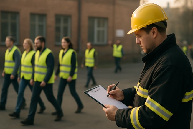 Próbna ewakuacja w zakładzie pracy – kiedy jest obowiązkowa