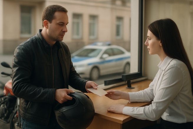 Zatrzymane prawo jazdy kategorii B a jazda motocyklem