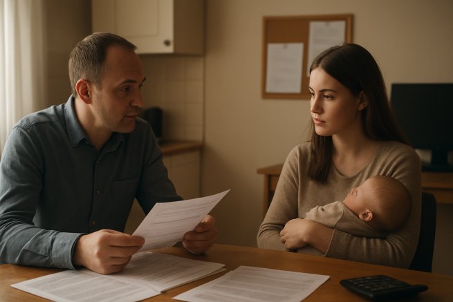 Alimenty dla córki, która urodziła dziecko