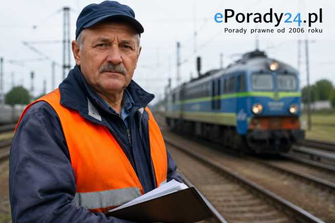 Praca na kolei, warunki szkodliwe a emerytura