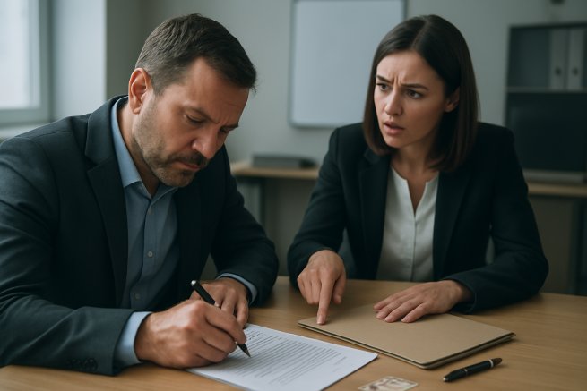 Podpisanie dokumentu za inną osobę – odpowiedzialność karna i co robić