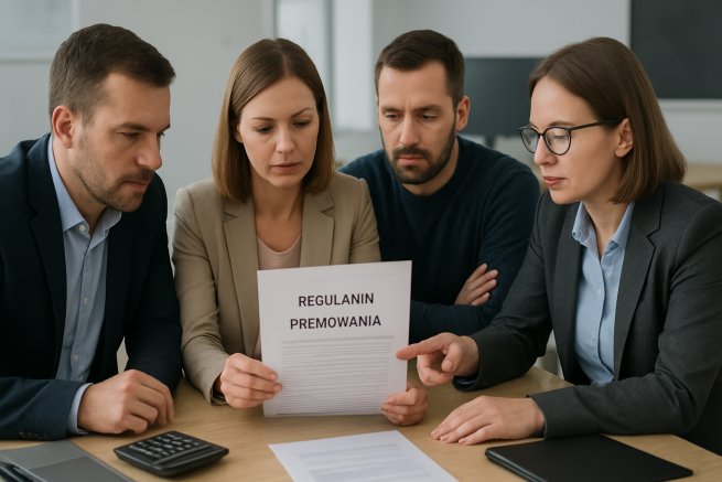 Regulamin premiowania w zakładzie pracy