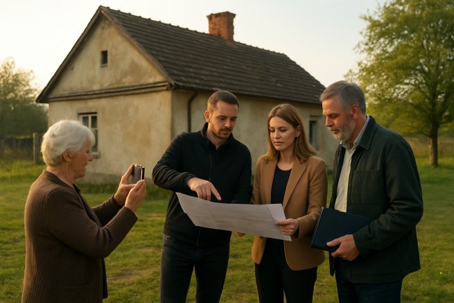 Zgoda na remont domu po spadku