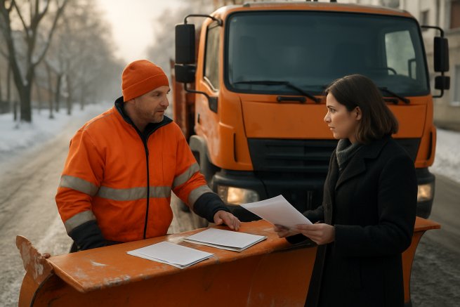 Zwolnienie z podatku od środków transportowych dla pojazdu do odśnieżania