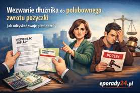 Wezwanie dłużnika do polubownego zwrotu pożyczki