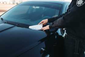 Informacja o mandacie za złe parkowanie pozostawiona za wycieraczką samochodu – czy to zgodne z prawem?